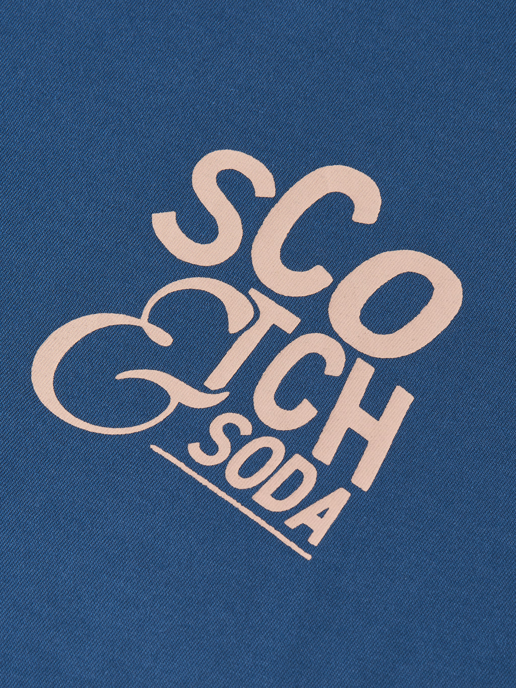 T-shirts korte mouw blauw Scotch & Soda