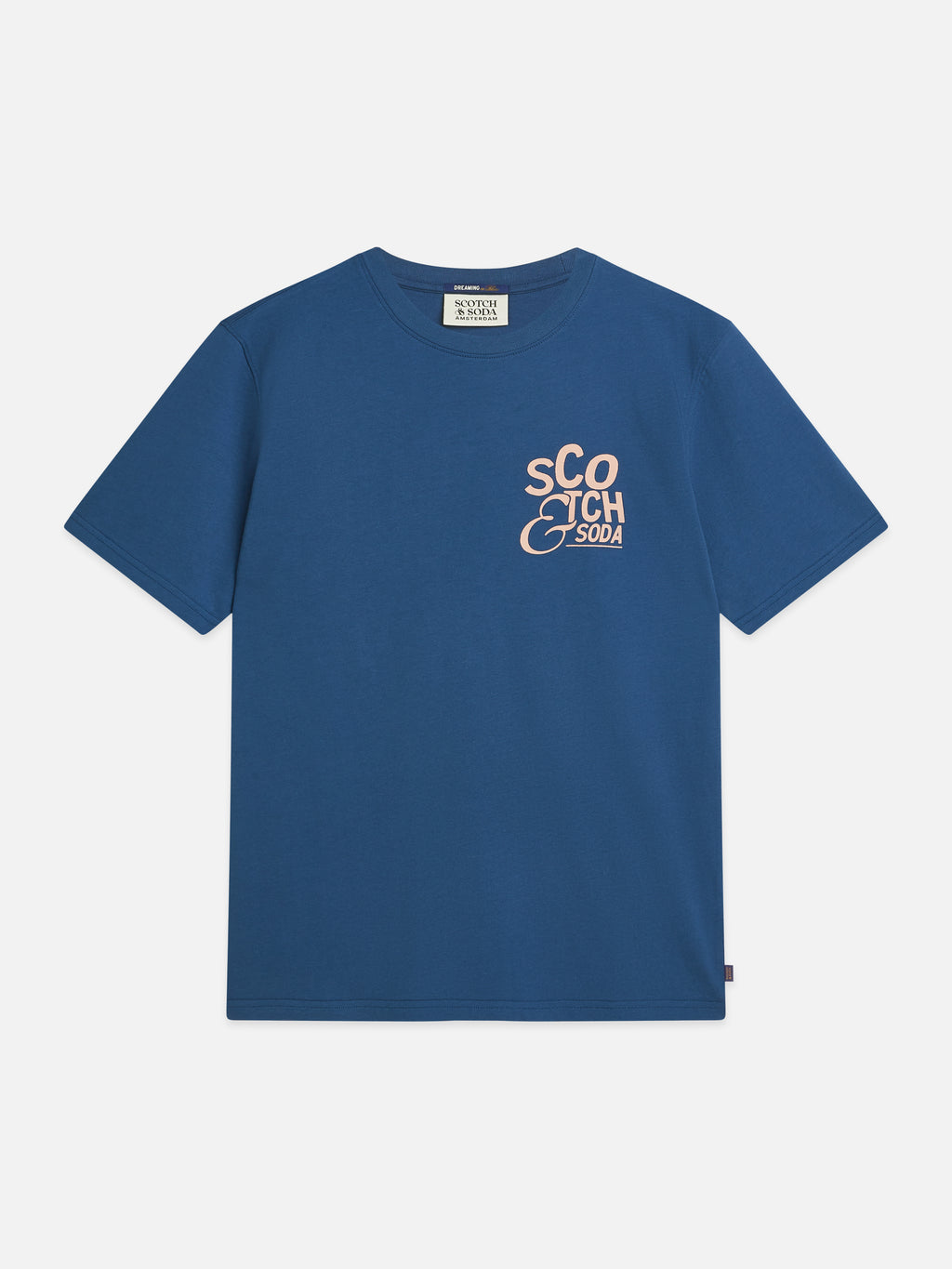 T-shirts korte mouw blauw Scotch & Soda