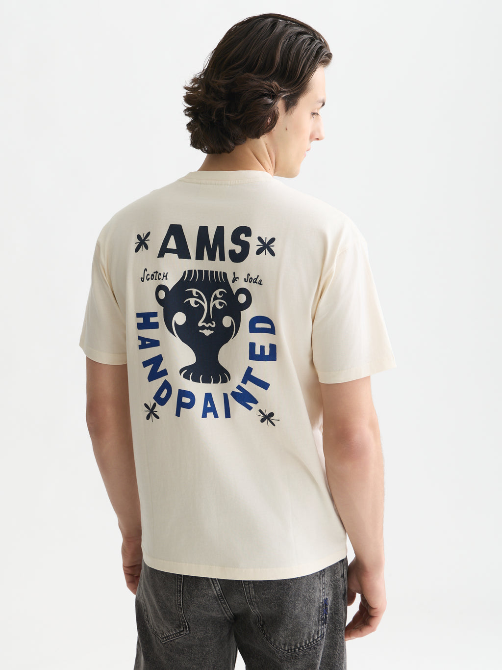 T-shirts korte mouw beige Scotch & Soda