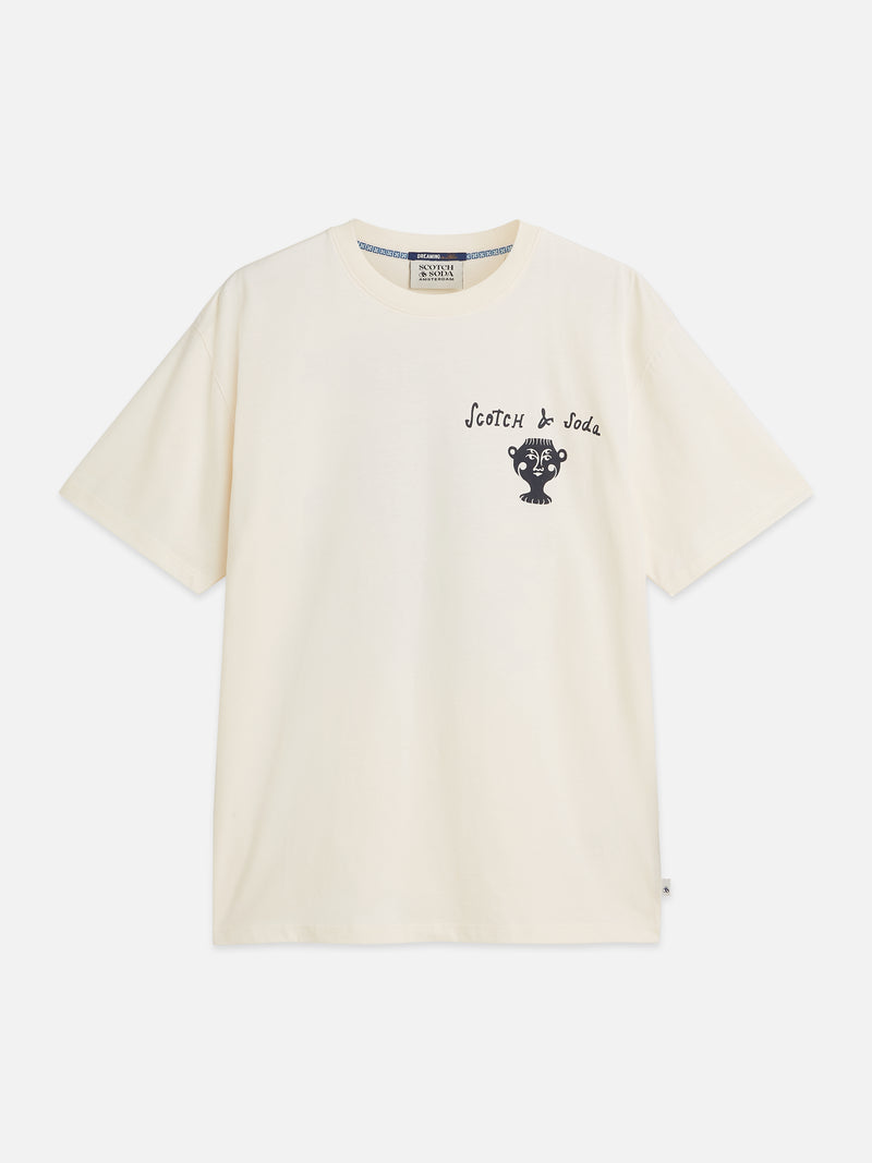 T-shirts korte mouw beige Scotch & Soda