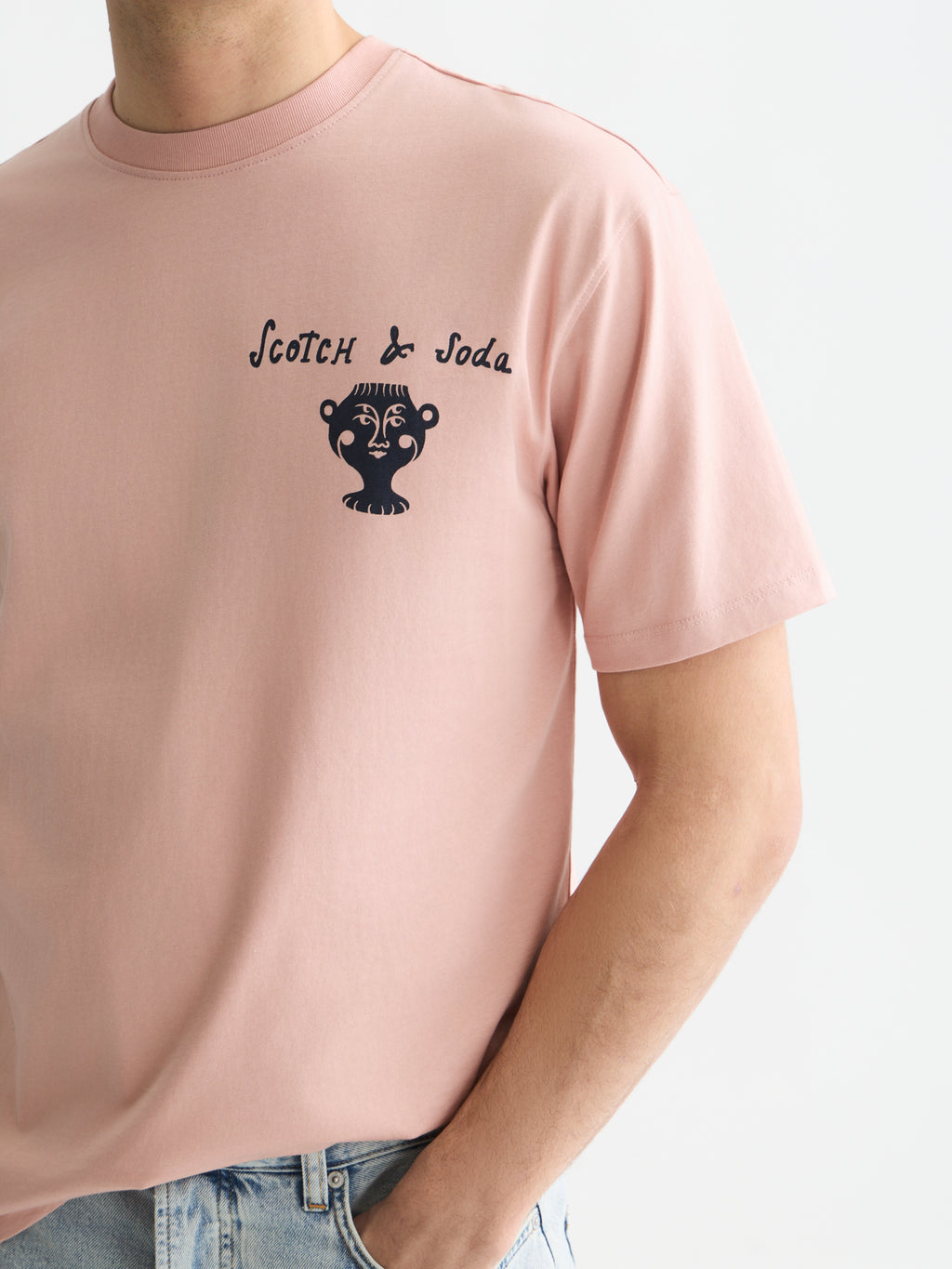 T-shirts korte mouw roze Scotch & Soda