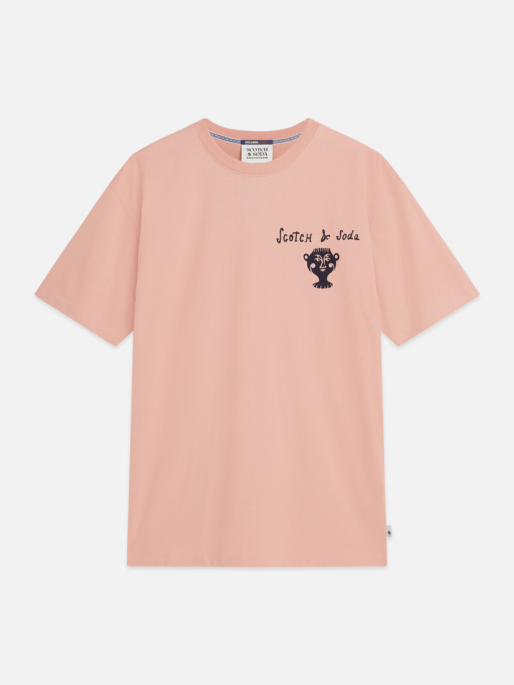 T-shirts korte mouw roze Scotch & Soda