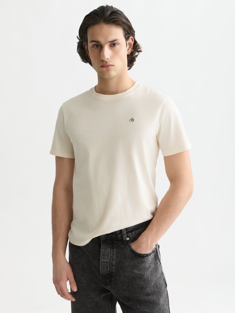 T-shirts korte mouw beige Scotch & Soda