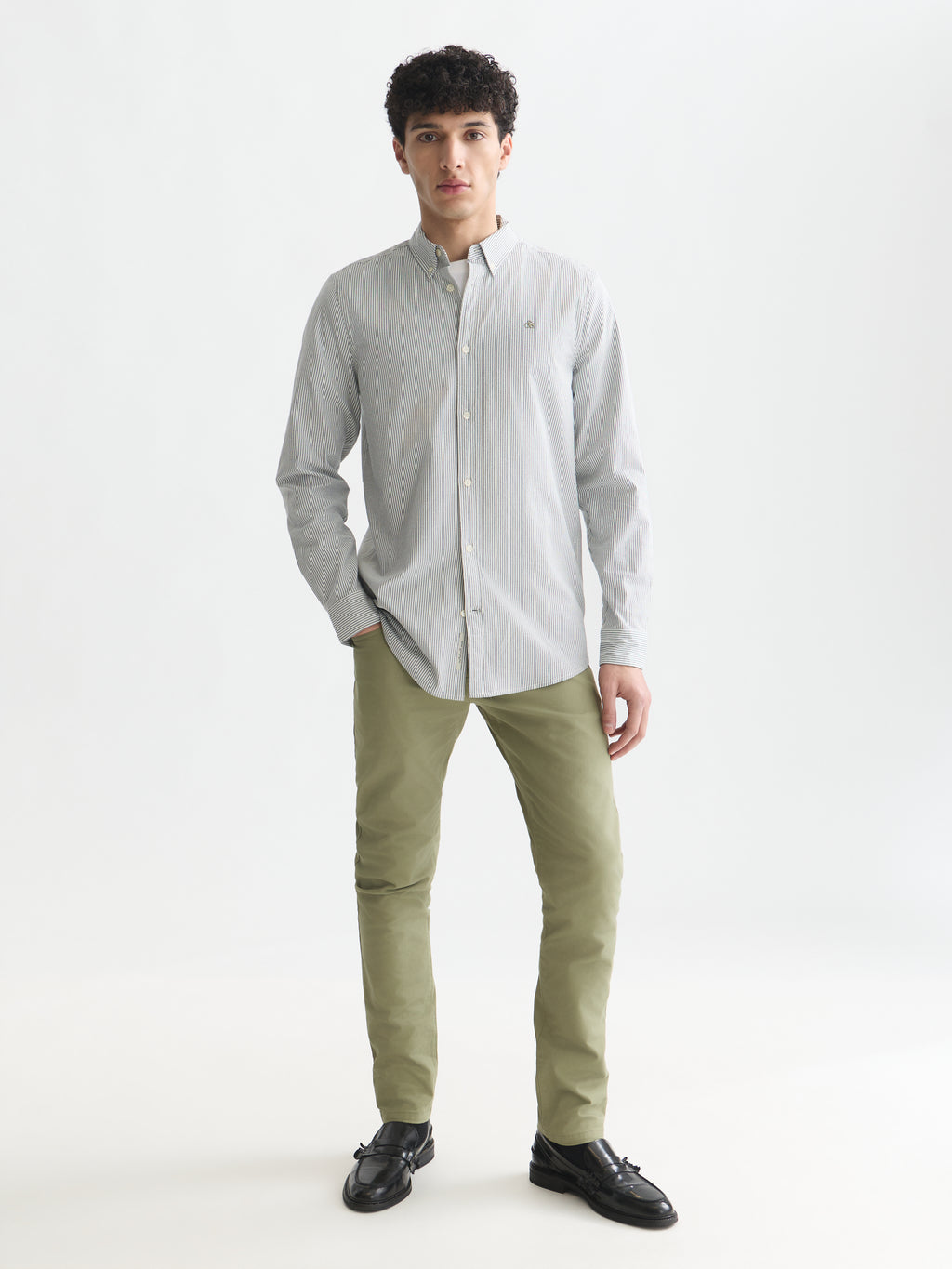 Hemden lange mouw blauw Scotch & Soda