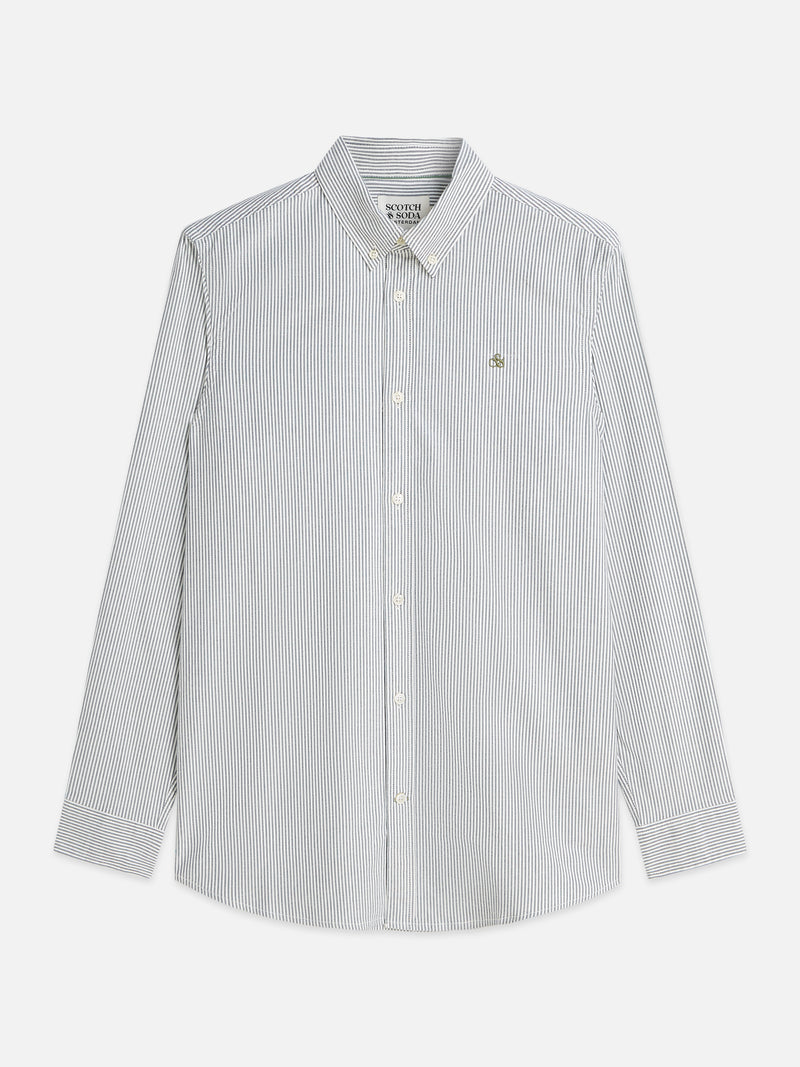 Hemden lange mouw blauw Scotch & Soda