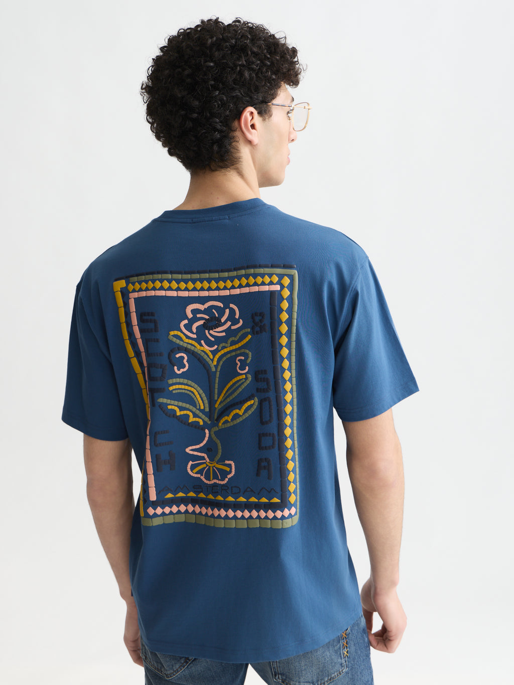 T-shirts korte mouw blauw Scotch & Soda
