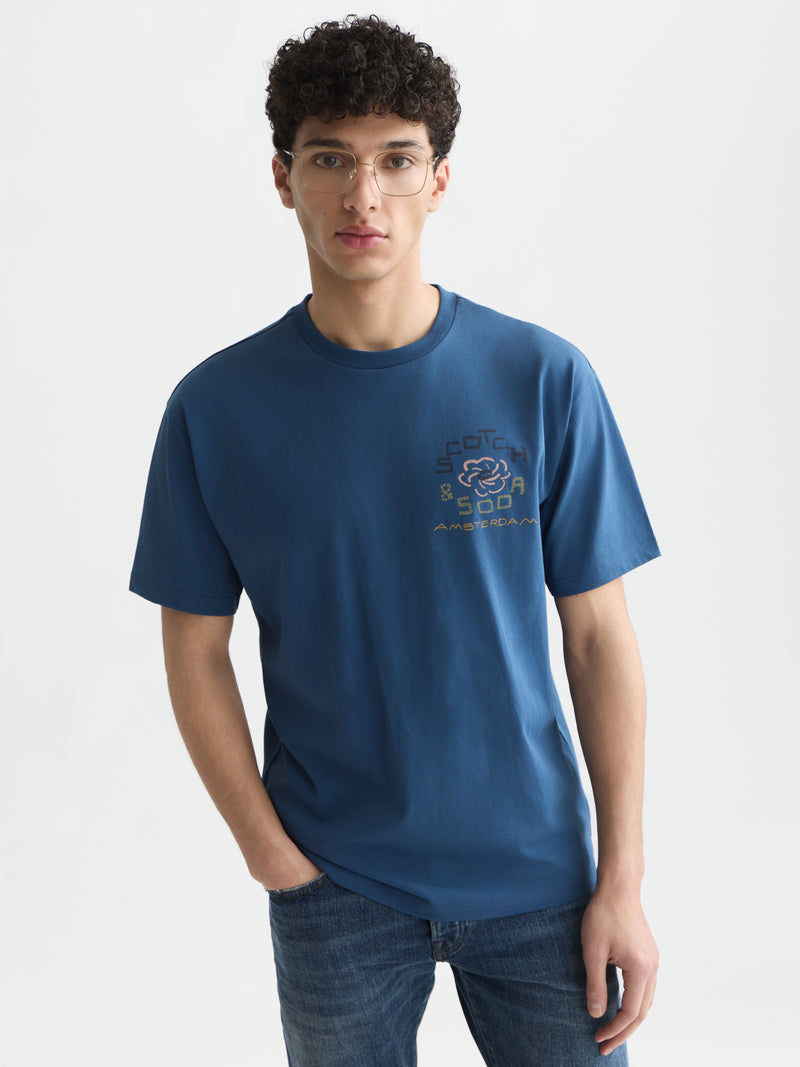 T-shirts korte mouw blauw Scotch & Soda