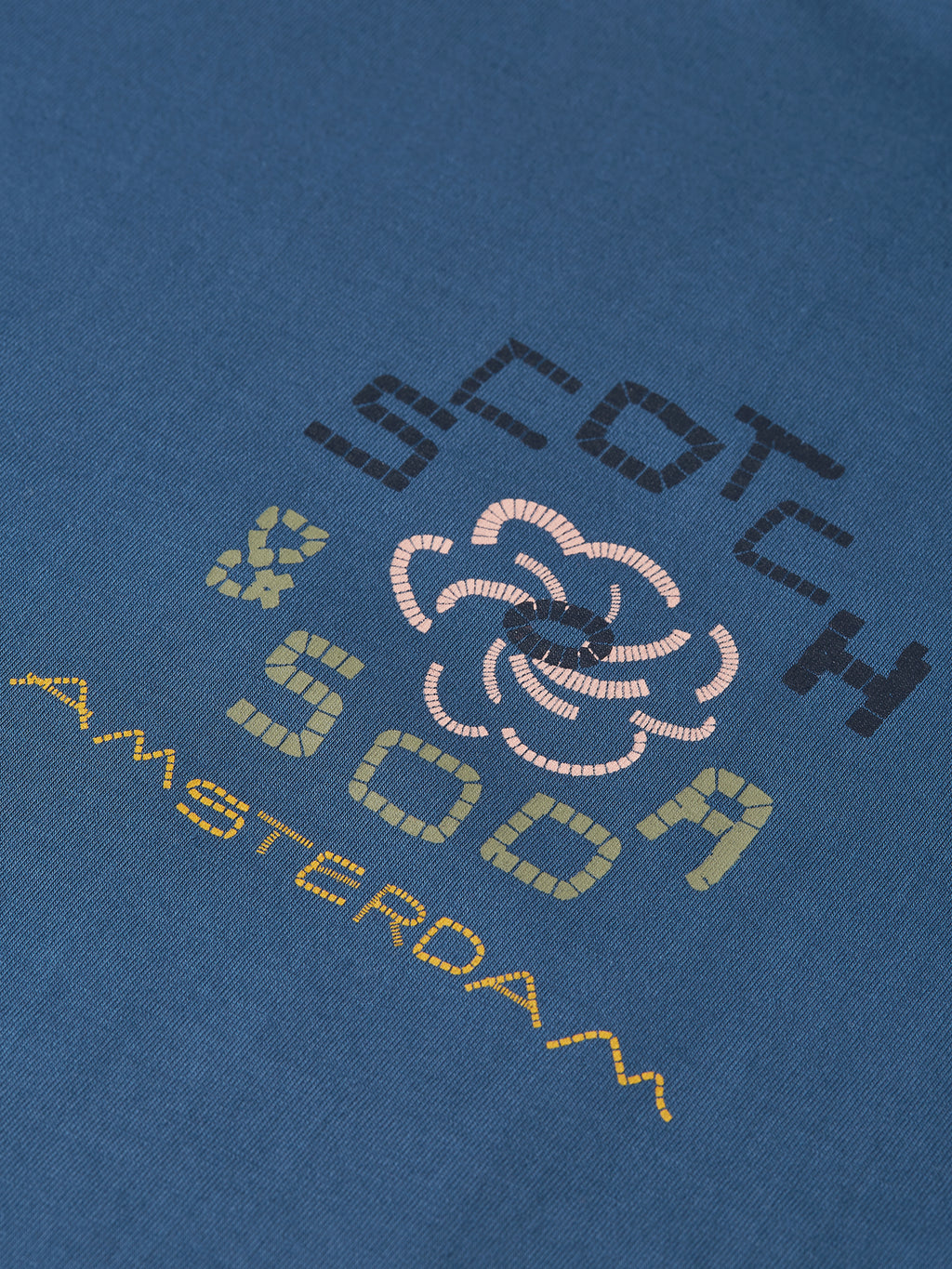 T-shirts korte mouw blauw Scotch & Soda