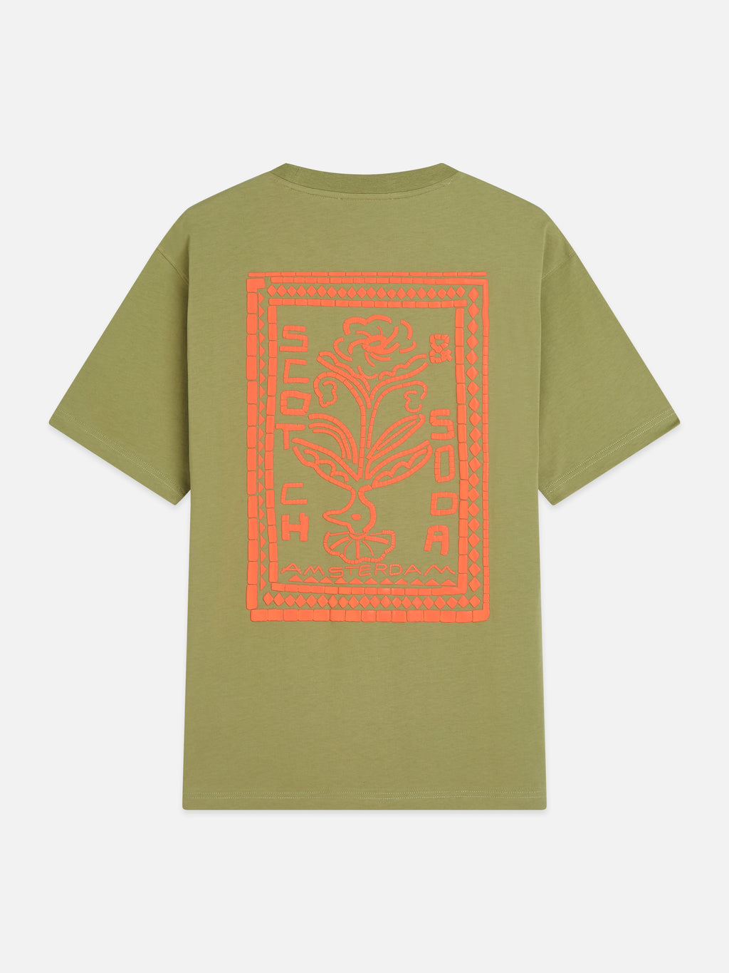 T-shirts korte mouw groen Scotch & Soda