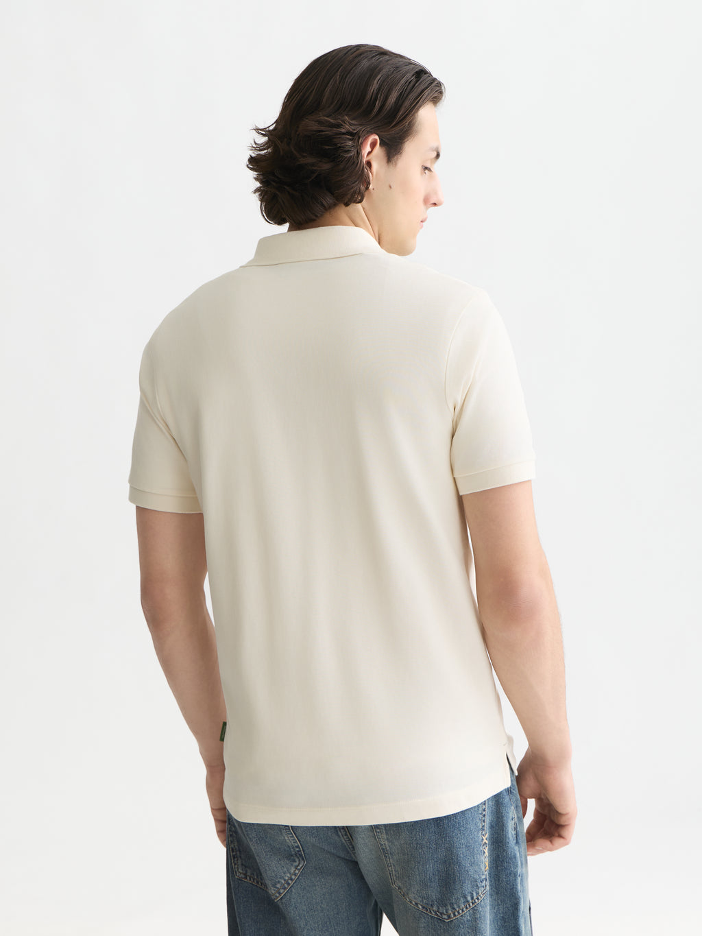 Polo's korte mouw beige Scotch & Soda