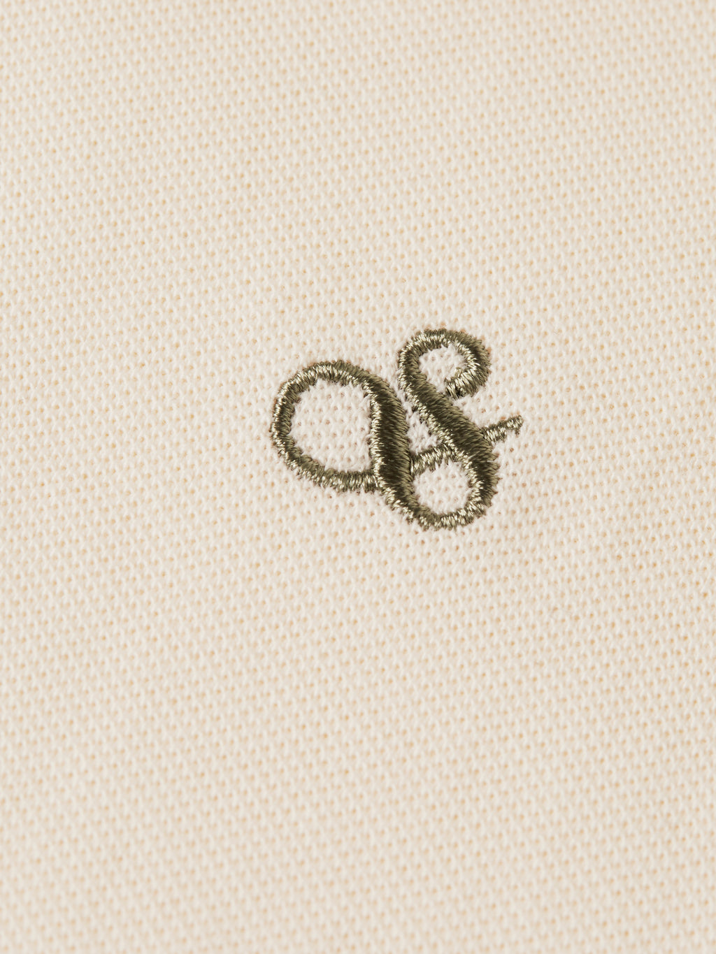 Polo's korte mouw beige Scotch & Soda