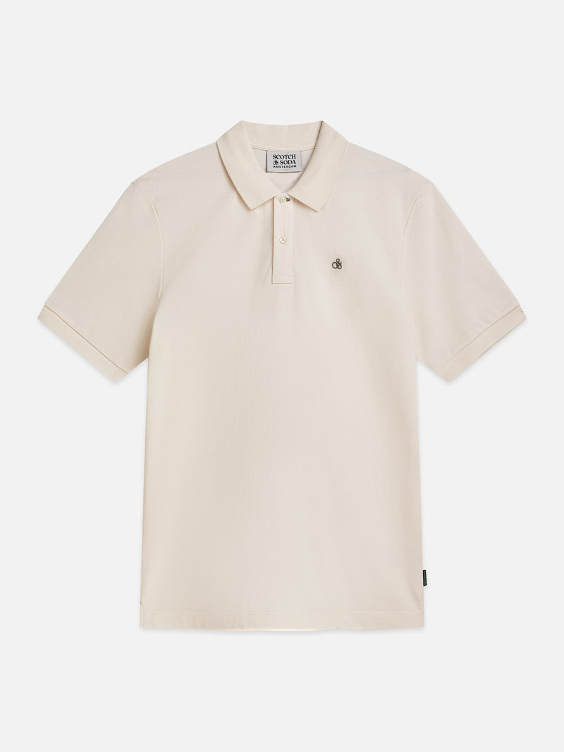 Polo's korte mouw beige Scotch & Soda