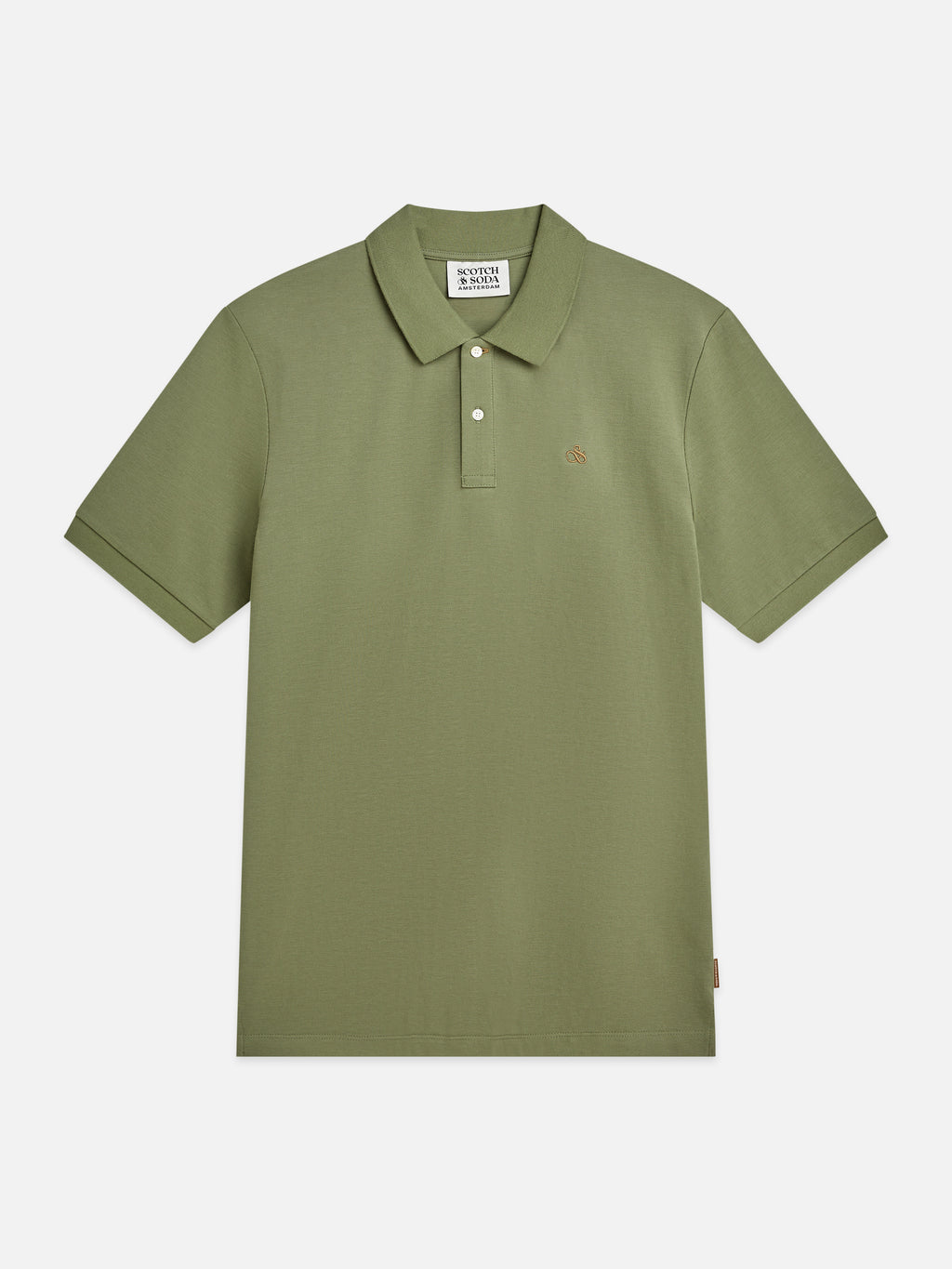 Polo's korte mouw groen Scotch & Soda