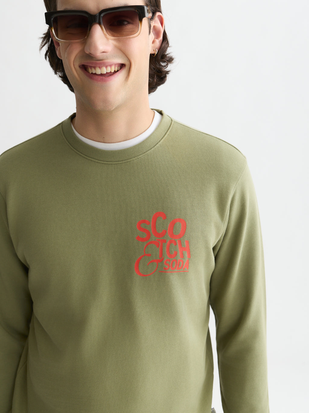 Sweaters groen Scotch & Soda