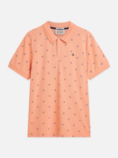 Polo's korte mouw roze Scotch & Soda