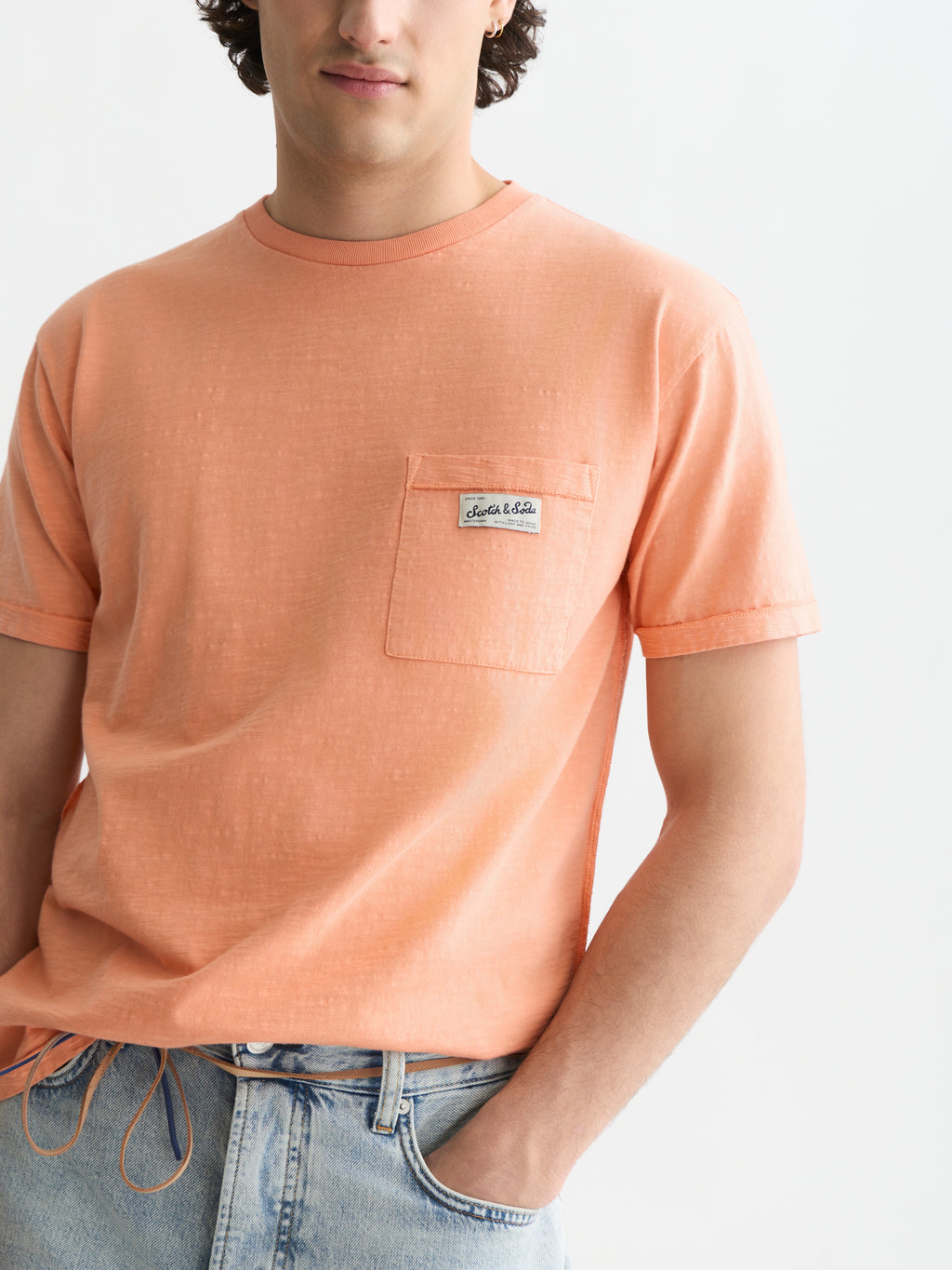 T-shirts korte mouw roze Scotch & Soda