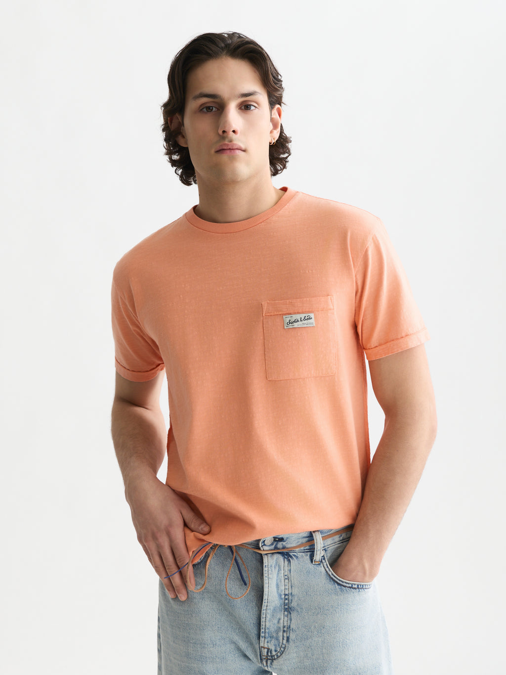 T-shirts korte mouw roze Scotch & Soda