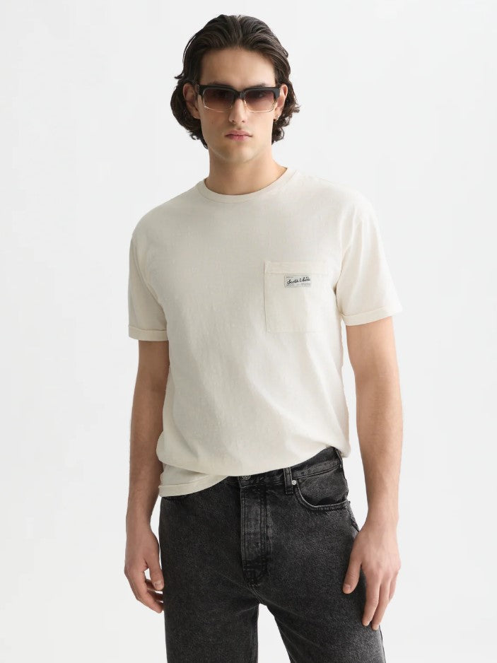T-shirts korte mouw beige Scotch & Soda