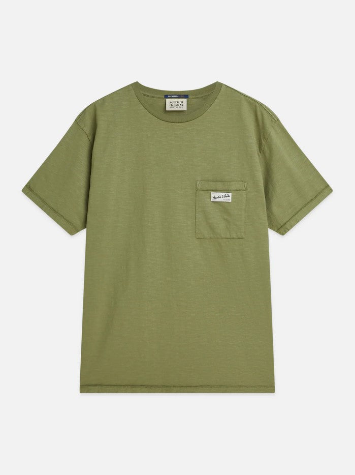 T-shirts korte mouw groen Scotch & Soda