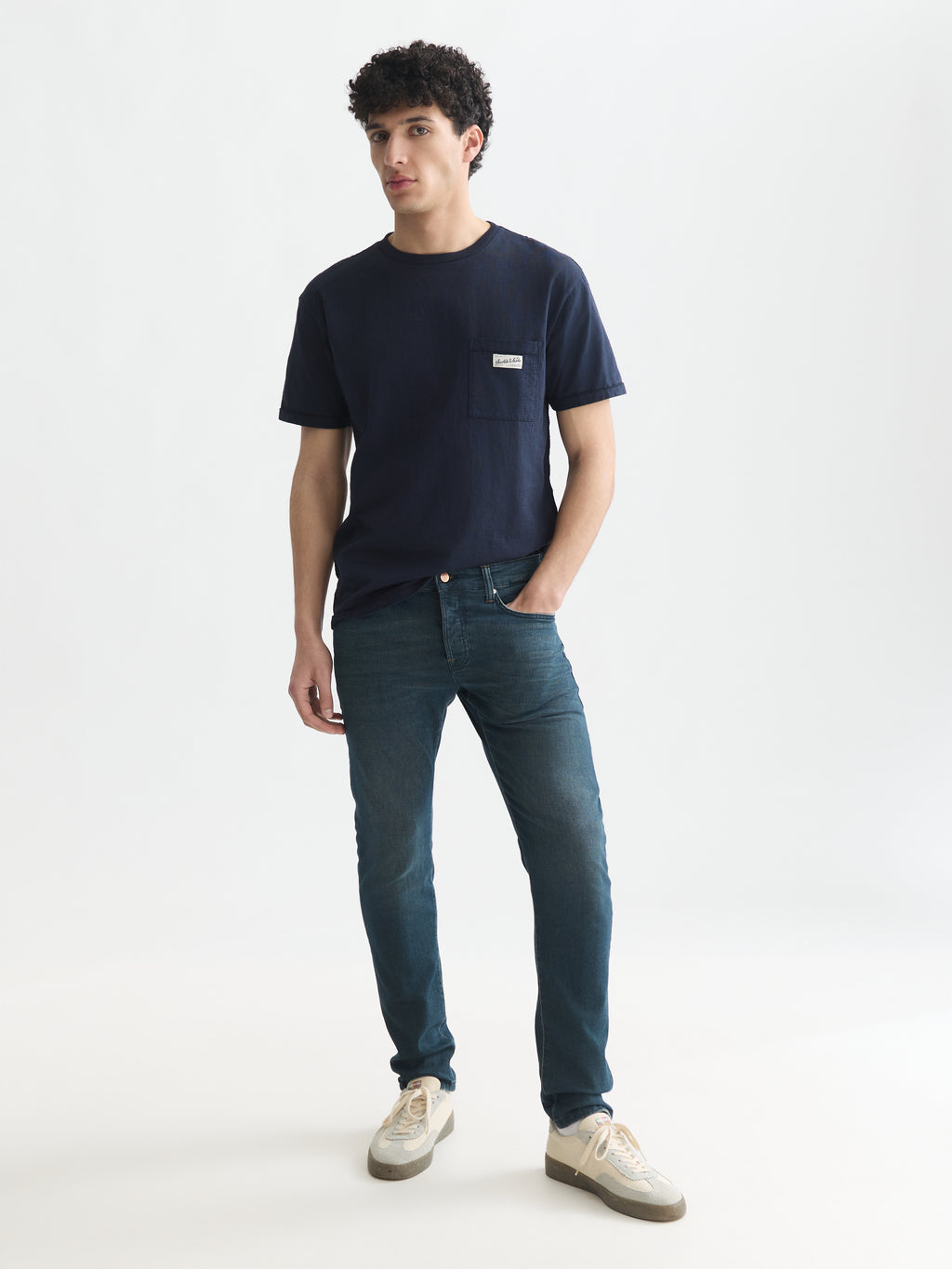 T-shirts korte mouw navy Scotch & Soda