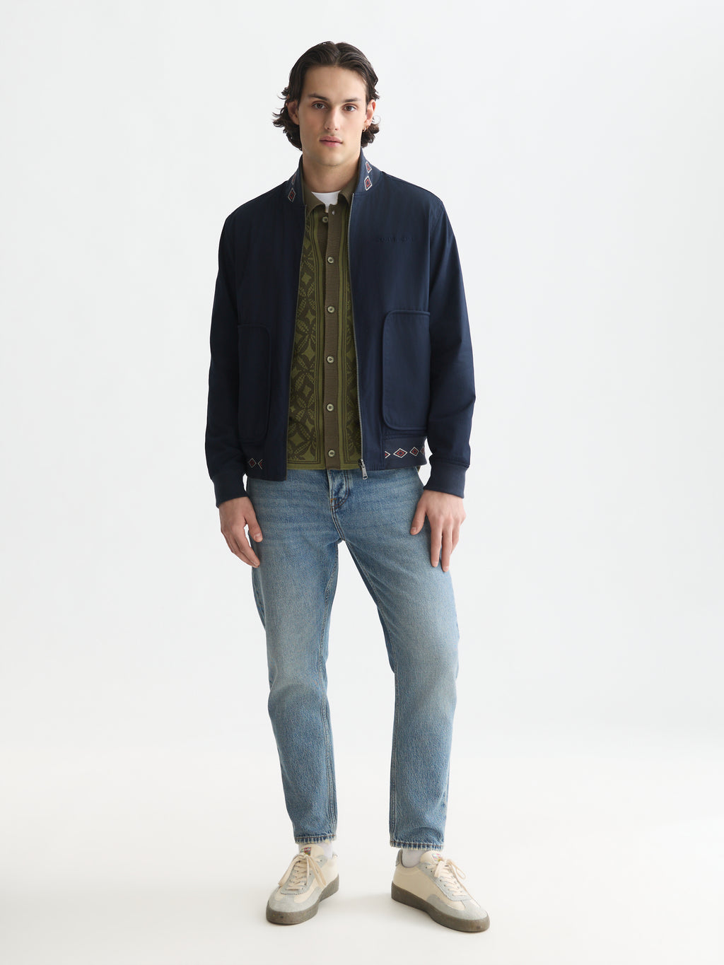 Jassen navy Scotch & Soda