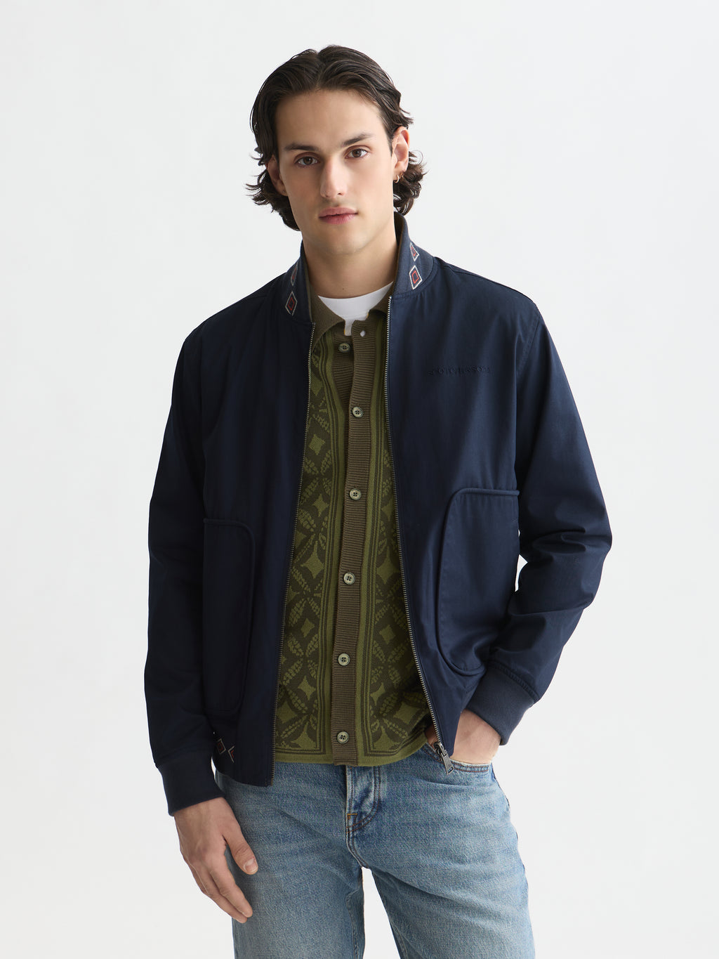 Jassen navy Scotch & Soda