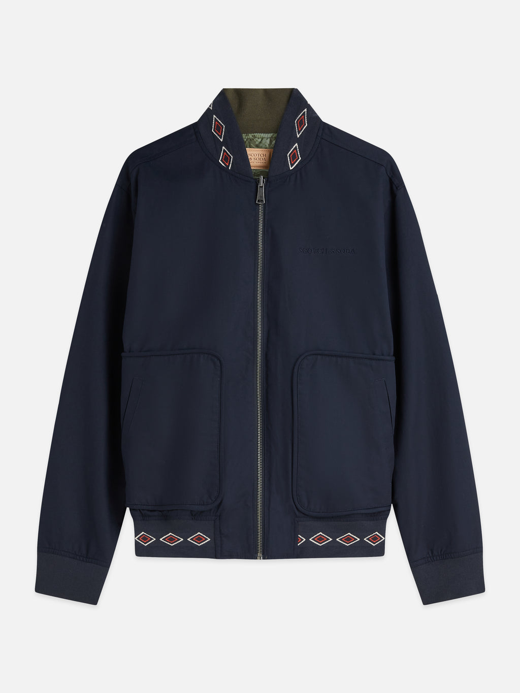 Jassen navy Scotch & Soda