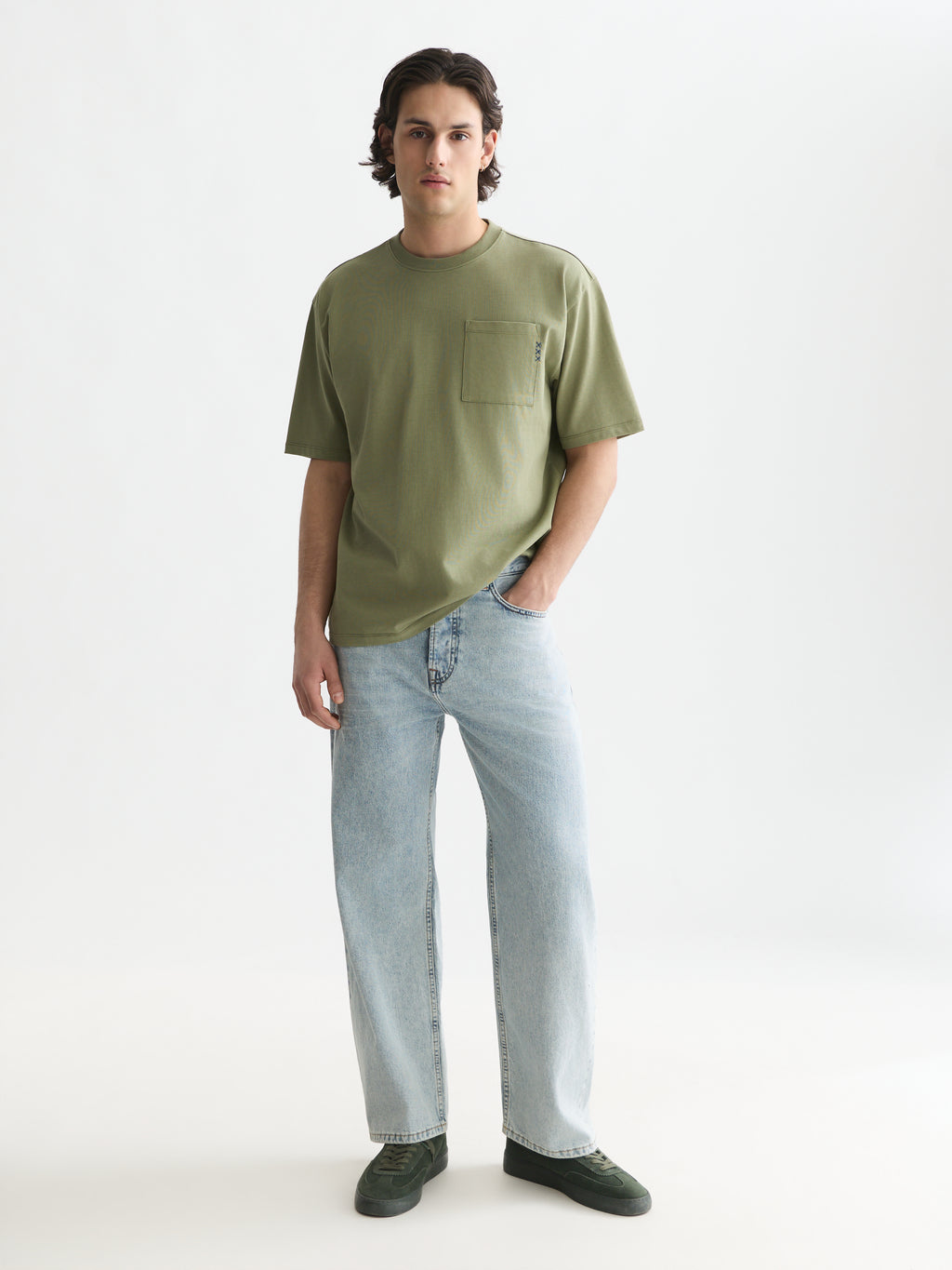 T-shirts korte mouw groen Scotch & Soda