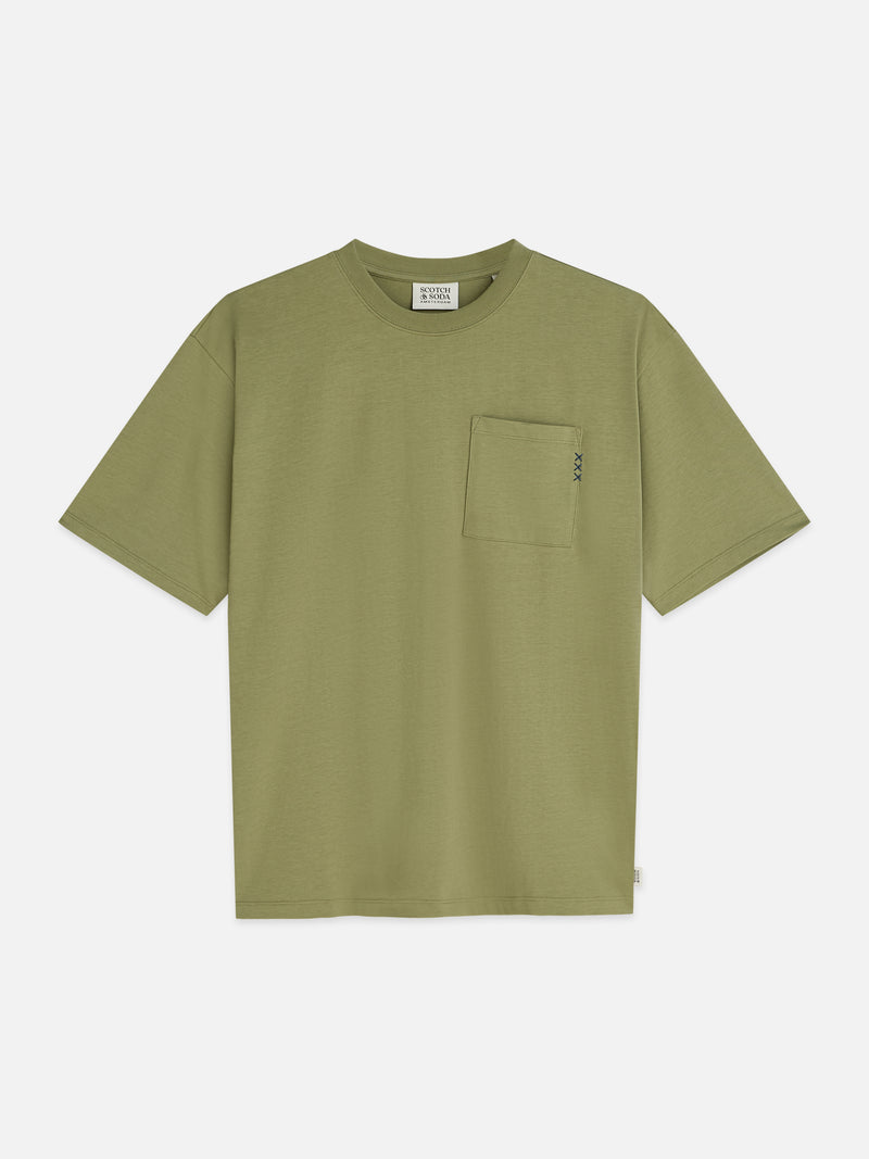 T-shirts korte mouw groen Scotch & Soda
