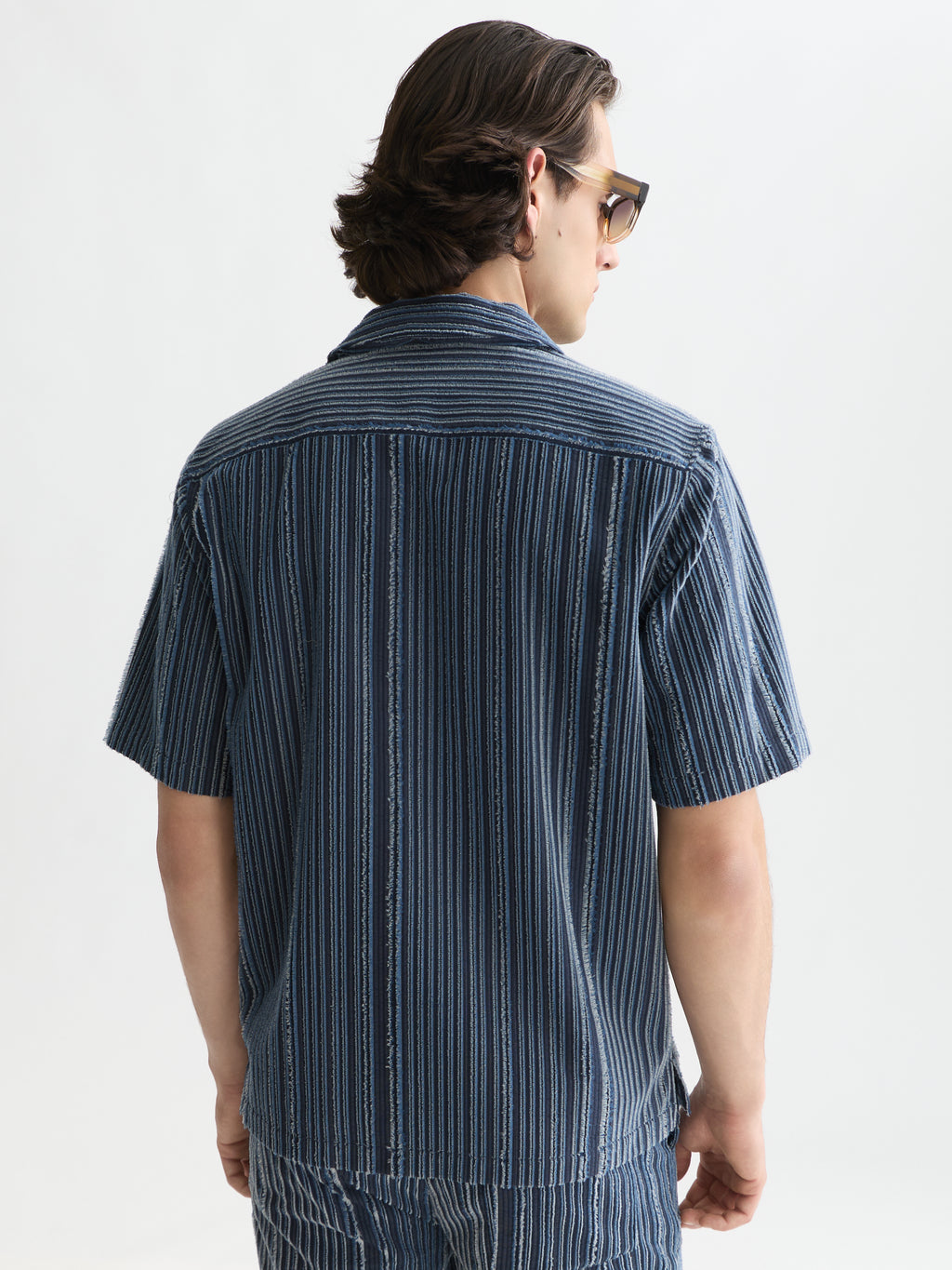 Hemden korte mouw blauw Scotch & Soda