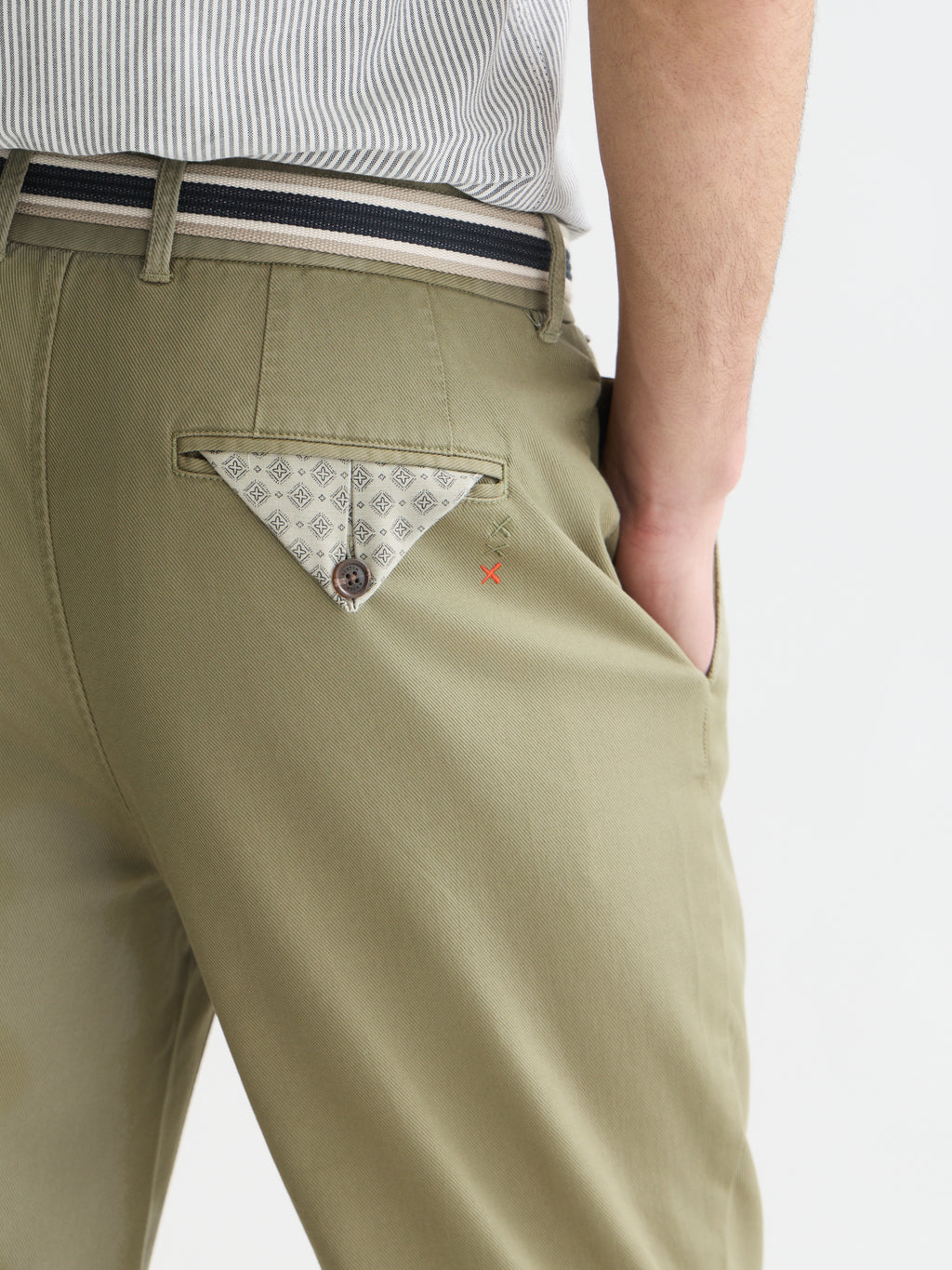 Broeken groen Scotch & Soda
