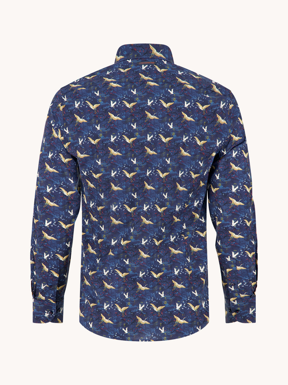 Hemden lange mouw navy A Fish Named Fred