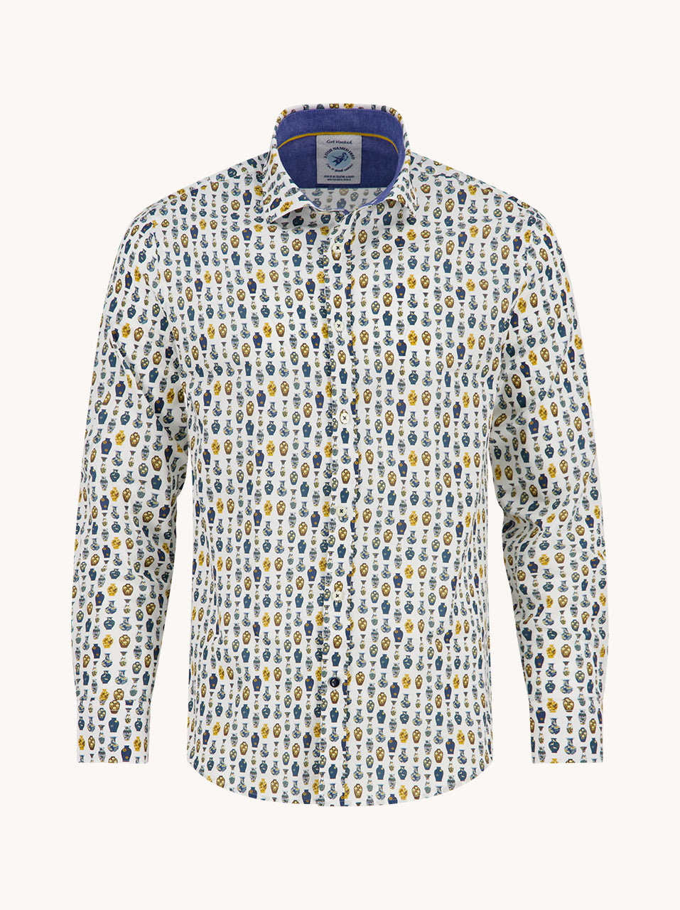 Hemden lange mouw multicolor A Fish Named Fred