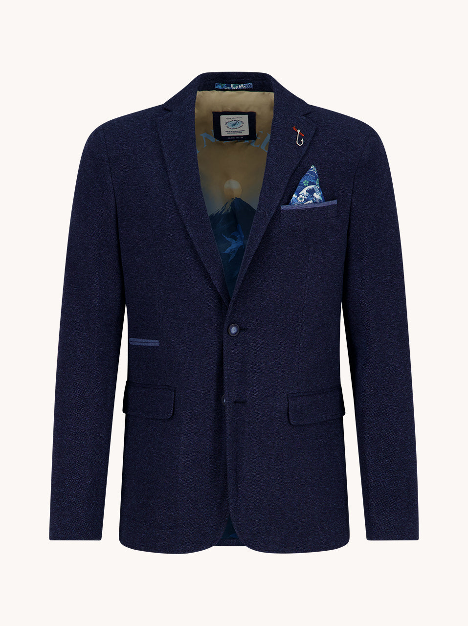 Blazers blauw A Fish Named Fred
