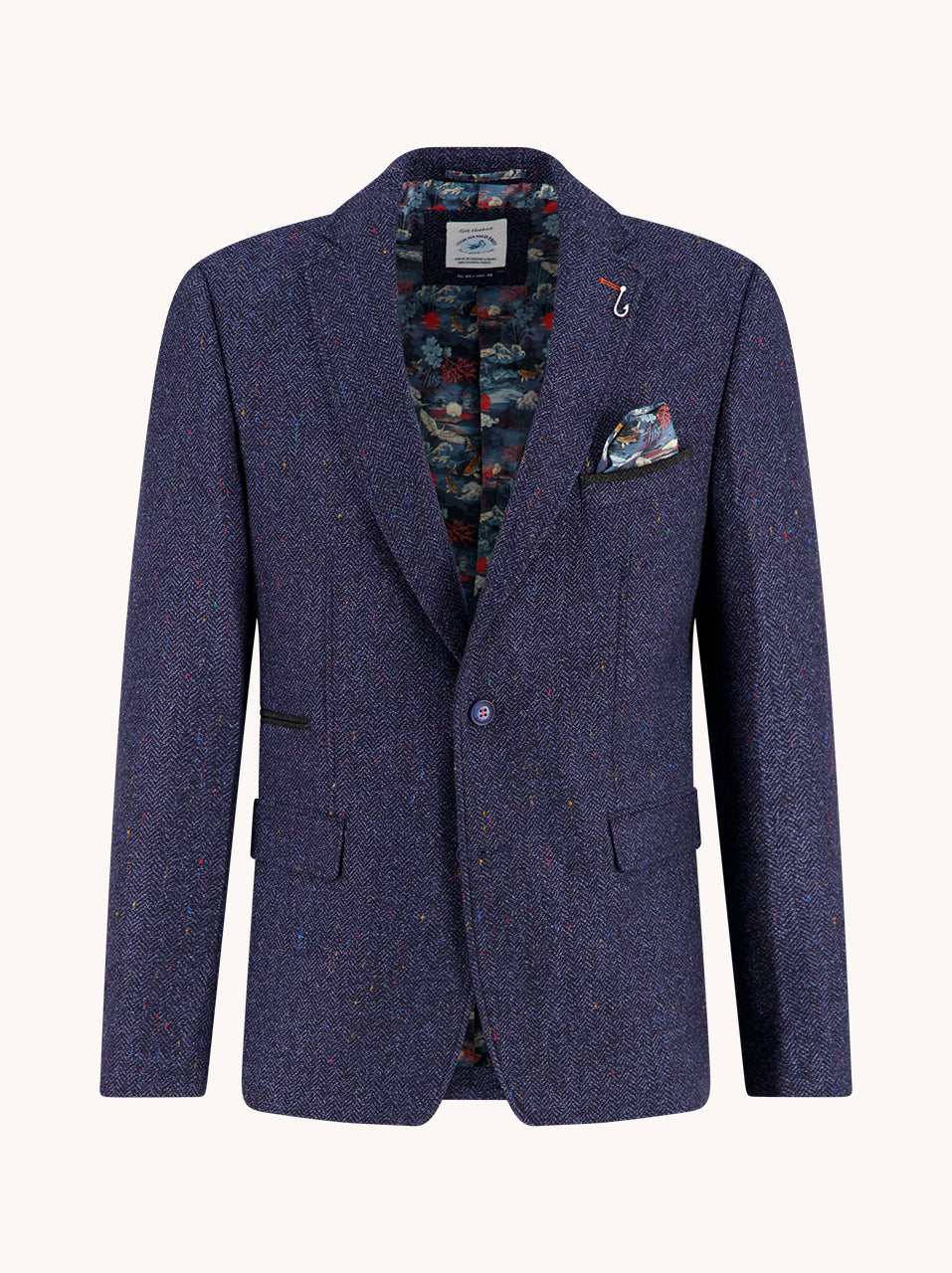 Blazers blauw A Fish Named Fred