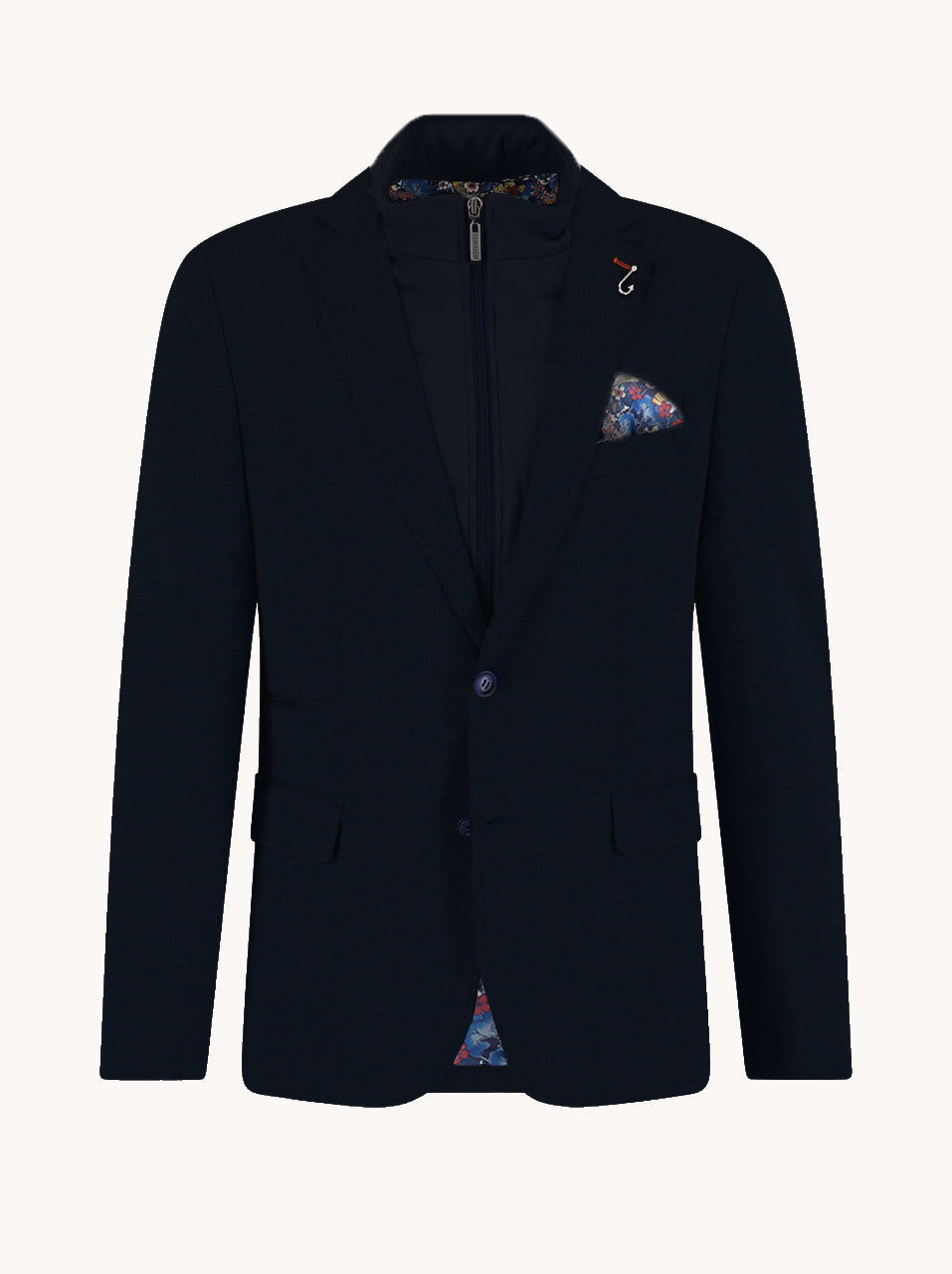 Blazers blauw A Fish Named Fred