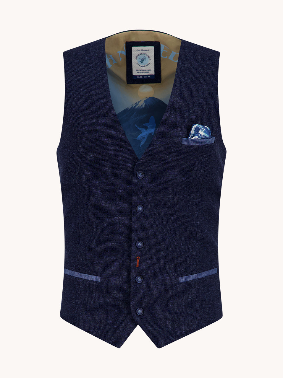 Gilets blauw A Fish Named Fred