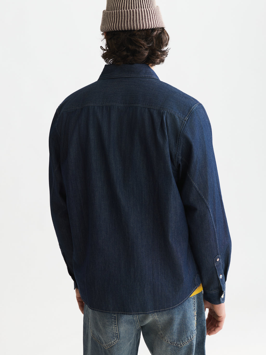 Hemden lange mouw blauw Scotch & Soda
