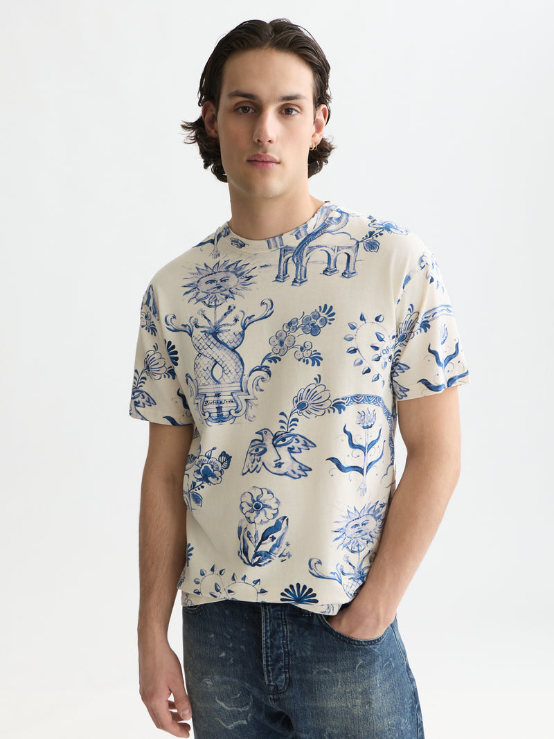 T-shirts korte mouw beige Scotch & Soda