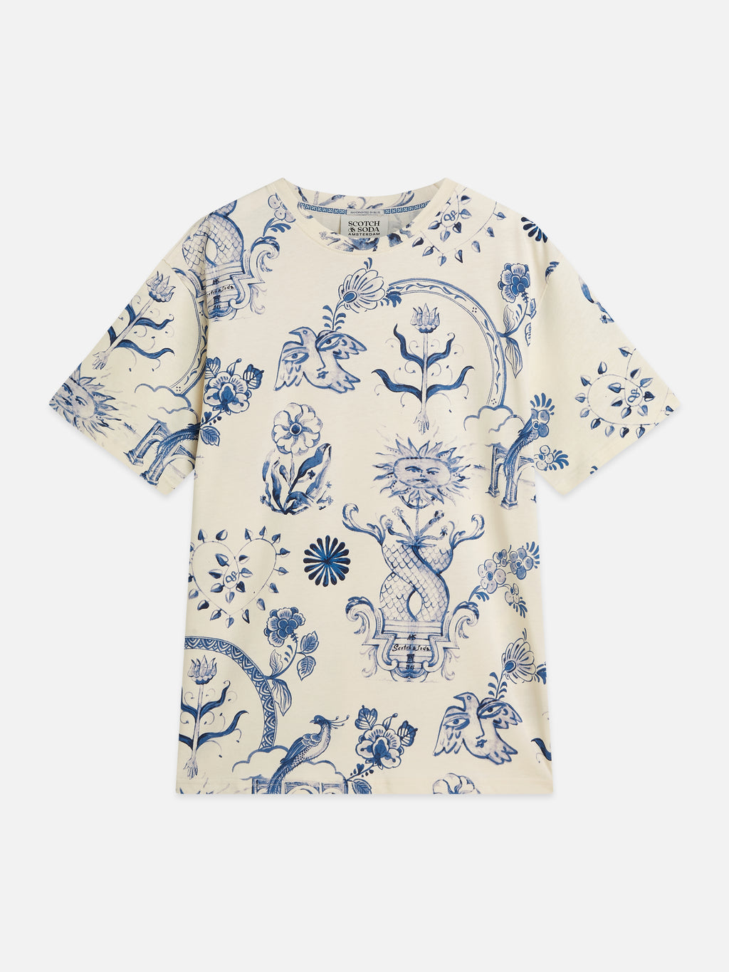 T-shirts korte mouw beige Scotch & Soda