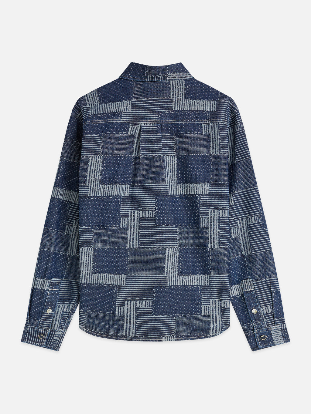 Hemden lange mouw blauw Scotch & Soda