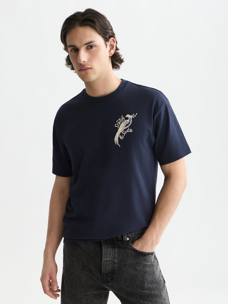 T-shirts korte mouw navy Scotch & Soda