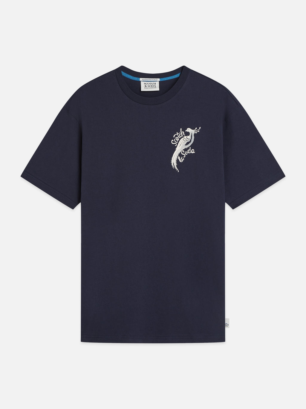 T-shirts korte mouw navy Scotch & Soda
