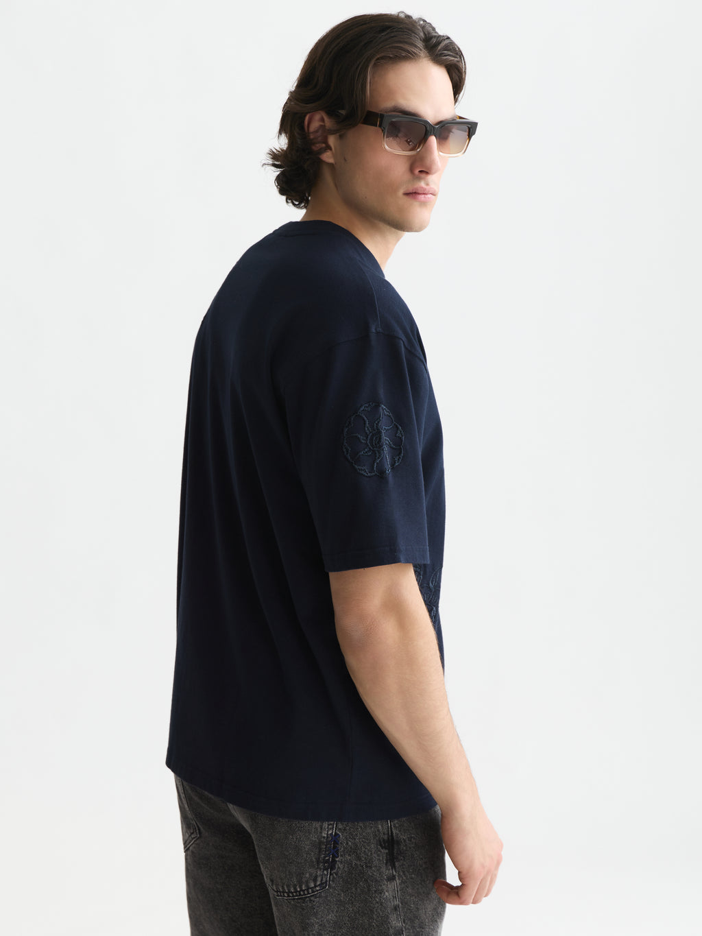 T-shirts korte mouw navy Scotch & Soda