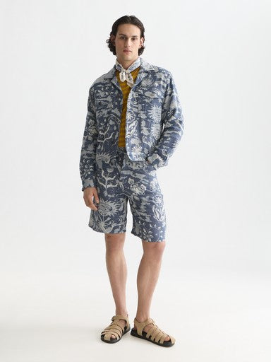 Shorten blauw Scotch & Soda
