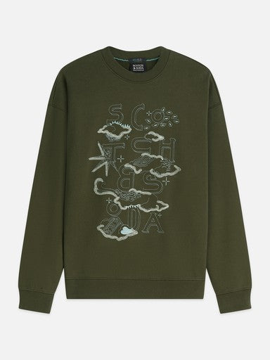Sweaters groen Scotch & Soda