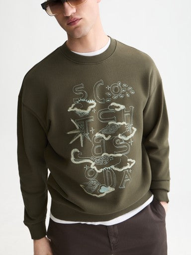 Sweaters groen Scotch & Soda
