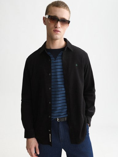 Hemden lange mouw grijs Scotch & Soda