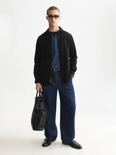 Hemden lange mouw grijs Scotch & Soda