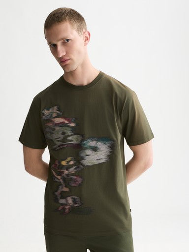 T-shirts korte mouw groen Scotch & Soda